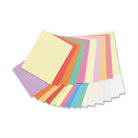 Easy-To-Organize Pastel-Bright Cover Paper- 65 lb.- 250 Sheets- 8-.50in.x11in.- Asst. EA789335